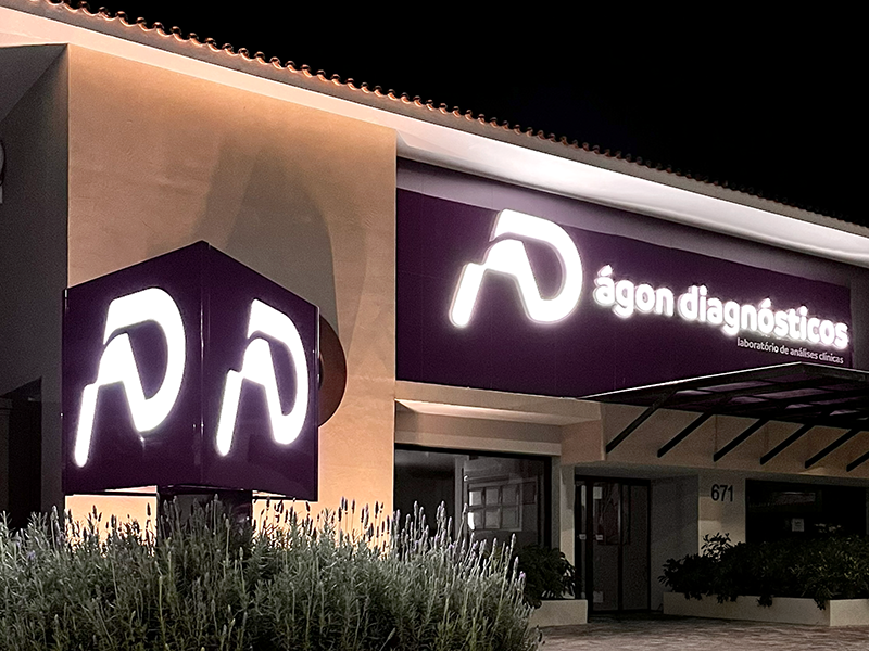 Laboratório Argon — noite